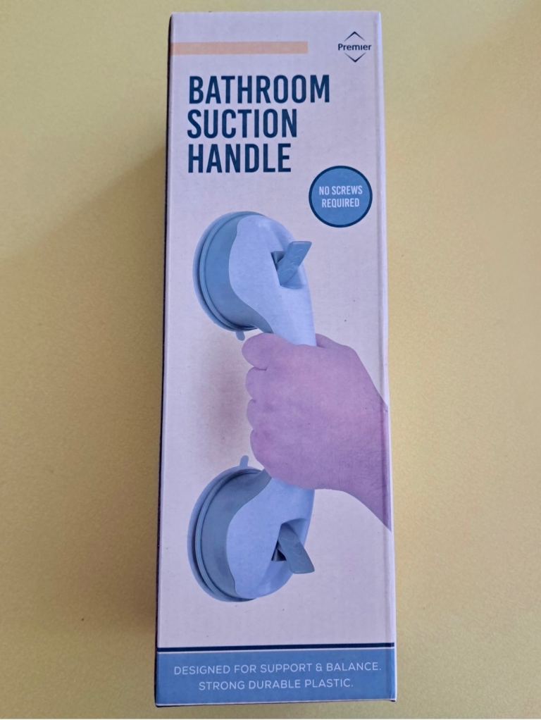 Premier Bathroom Suction Handle – New in Box