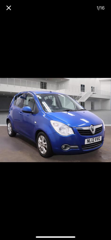 2012 Vauxhall Agila 1.2 VVT SE 5dr Auto HATCHBACK Petrol Automatic