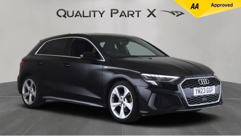 2023 Audi A3 1.0 TFSI 30 S line Sportback Euro 6 (s/s) 5dr HATCHBACK Petrol Manual
