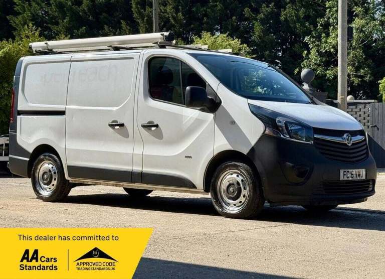 2016 Vauxhall Vivaro 2900 1.6CDTI 90PS ecoFLEX H1 Van PANEL VAN DIESEL Manual