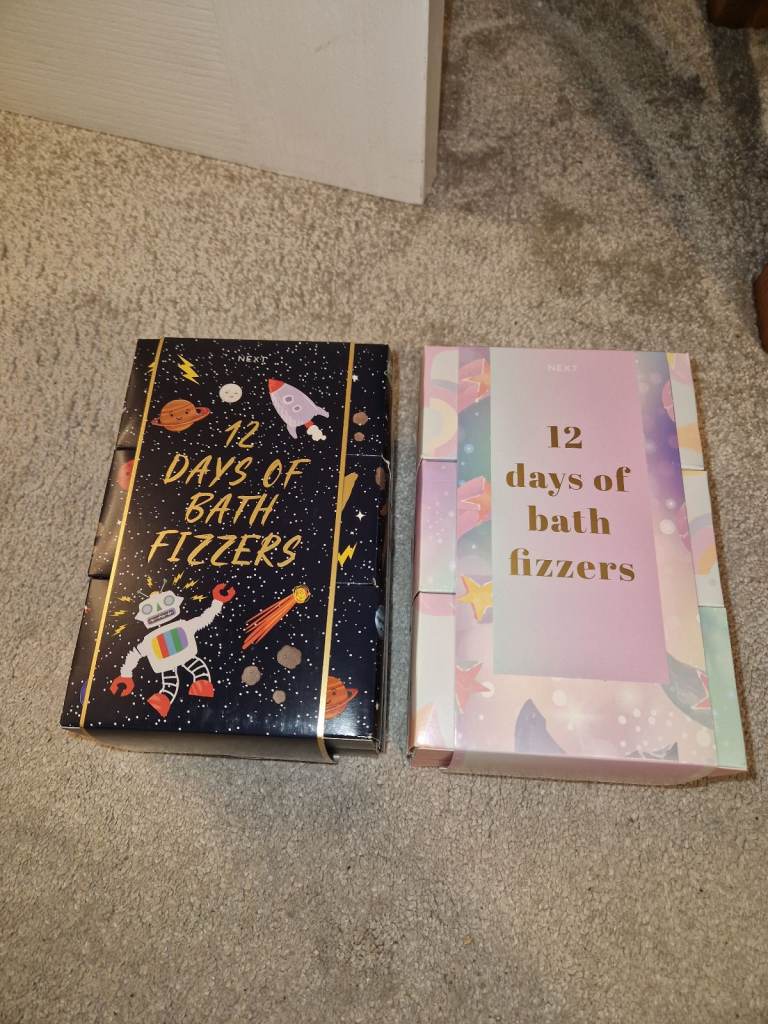 2 next 12 days of bath fizzers 