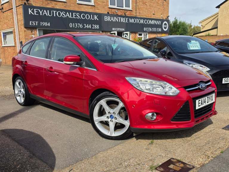 2014 Ford Focus 1.0T EcoBoost Titanium X Hatchback 5dr Petrol Manual Euro 5 (s/s) (125 ps) Hatchb...
