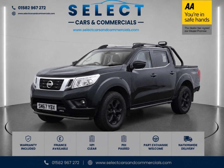 2017 Nissan Navara Double Cab Pick Up Trek-1 2.3dCi 190 4WD Auto PICK UP DIESEL Automatic