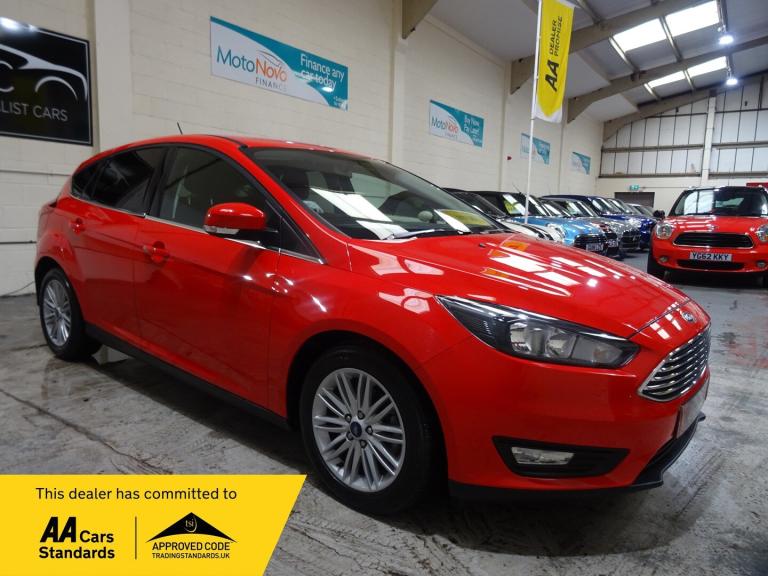 2018 Ford Focus 1.0 EcoBoost Zetec Edition 5dr **ONLY 28000 MILES** HATCHBACK Petrol Manual