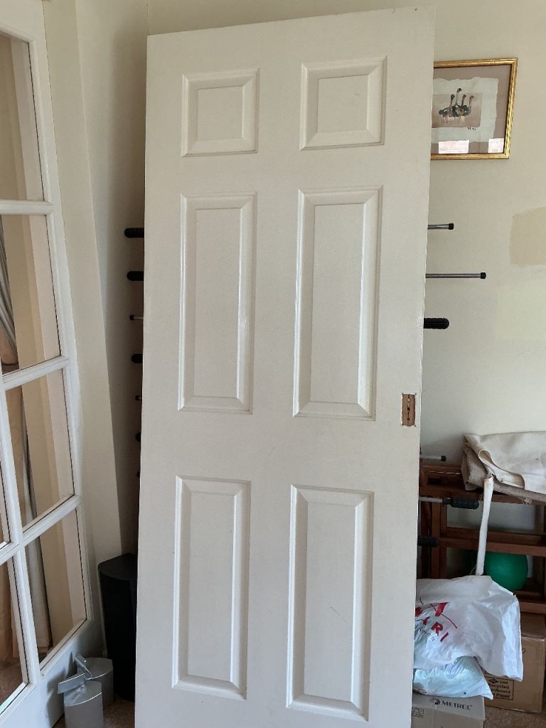 White Internal Panel Door – Good Condition