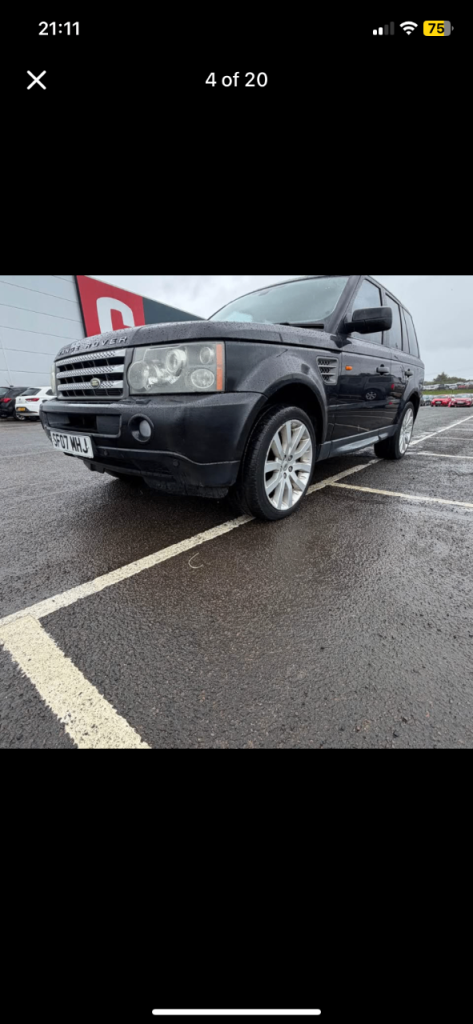 Land Rover, RANGE ROVER SPORT, Estate, 2007, Other, 4197 (cc), 5 doors