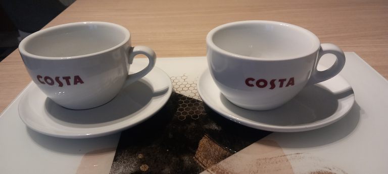 Costa Coffee Cups