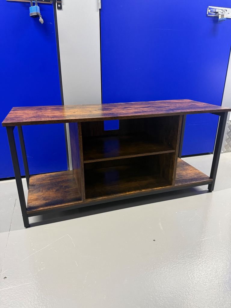 Vasagle Rustic Brown TV Stand 