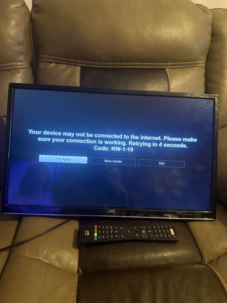 JVC 24" LED Smart TV- good Condition