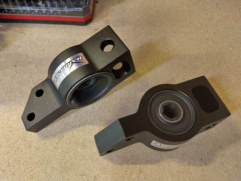 Hardrace Hardened Rubber Front Lower Control Arm Big Bushes Fit VW Passat,TT MK2