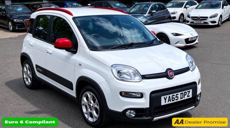 2016 Fiat Panda White 0.9 TwinAir 4x4, 60,545 miles, Euro 6, ULEZ compliant, 6-Speed manual Hatch...