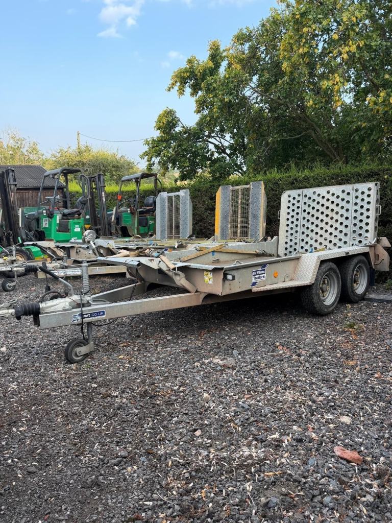 2021 ifor williams GH1054BT plant trailer 3.5ton
