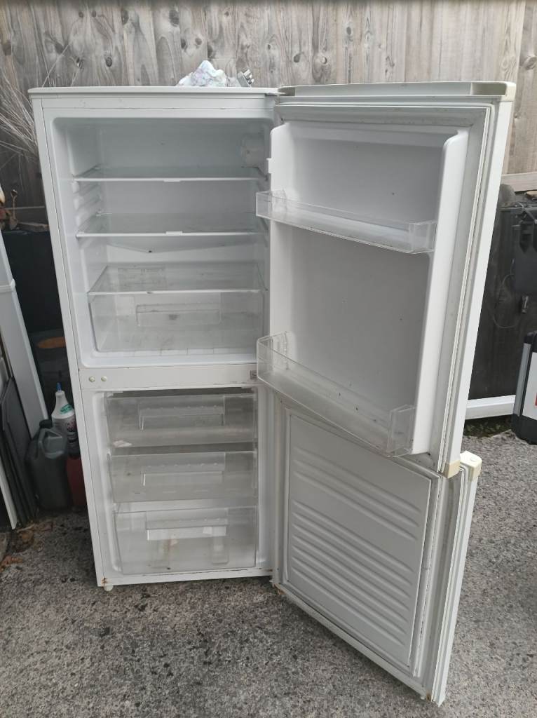 White fridge freezer 