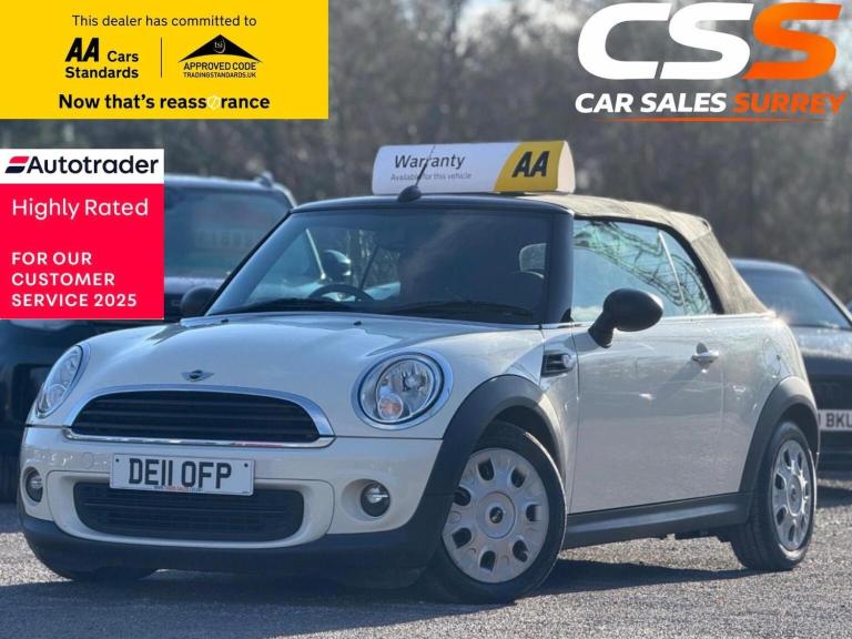 MINI CONVERTIBLE 1.6 One Euro 5 2dr 2011