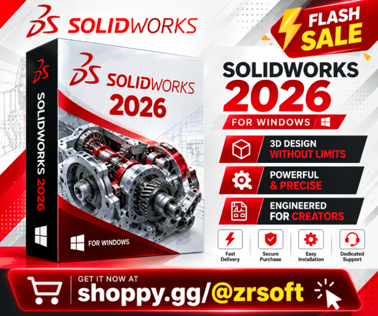 SOLIDWORKS 2026 for Windows - 3D Design Software Lifetime Activation ...