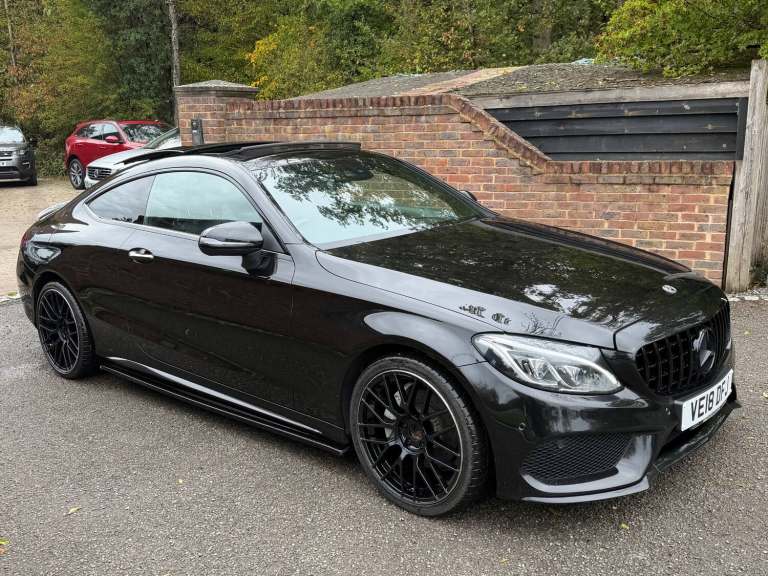 2018 Mercedes-Benz C Class C200 AMG Line Premium 2dr 9G-Tronic COUPE Petrol Automatic