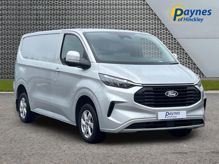 2024 Ford Transit Custom Limited 300 L1 SWB 2.0 Diesel 136ps Manual Silver FSH