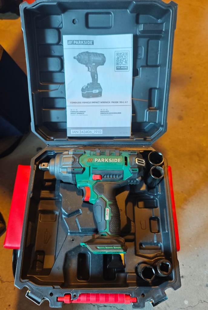 Cordless Impact Wrench in Case – As New