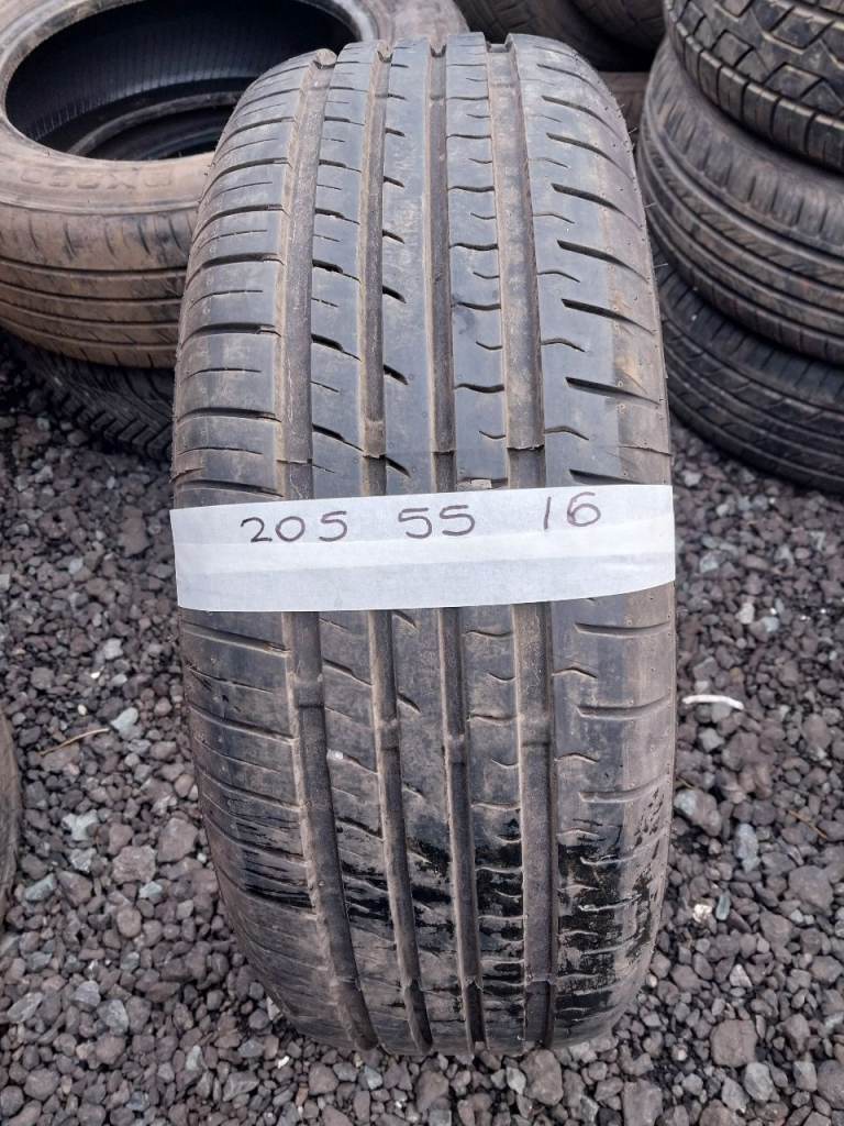 205 55 16 single part worn tyres 