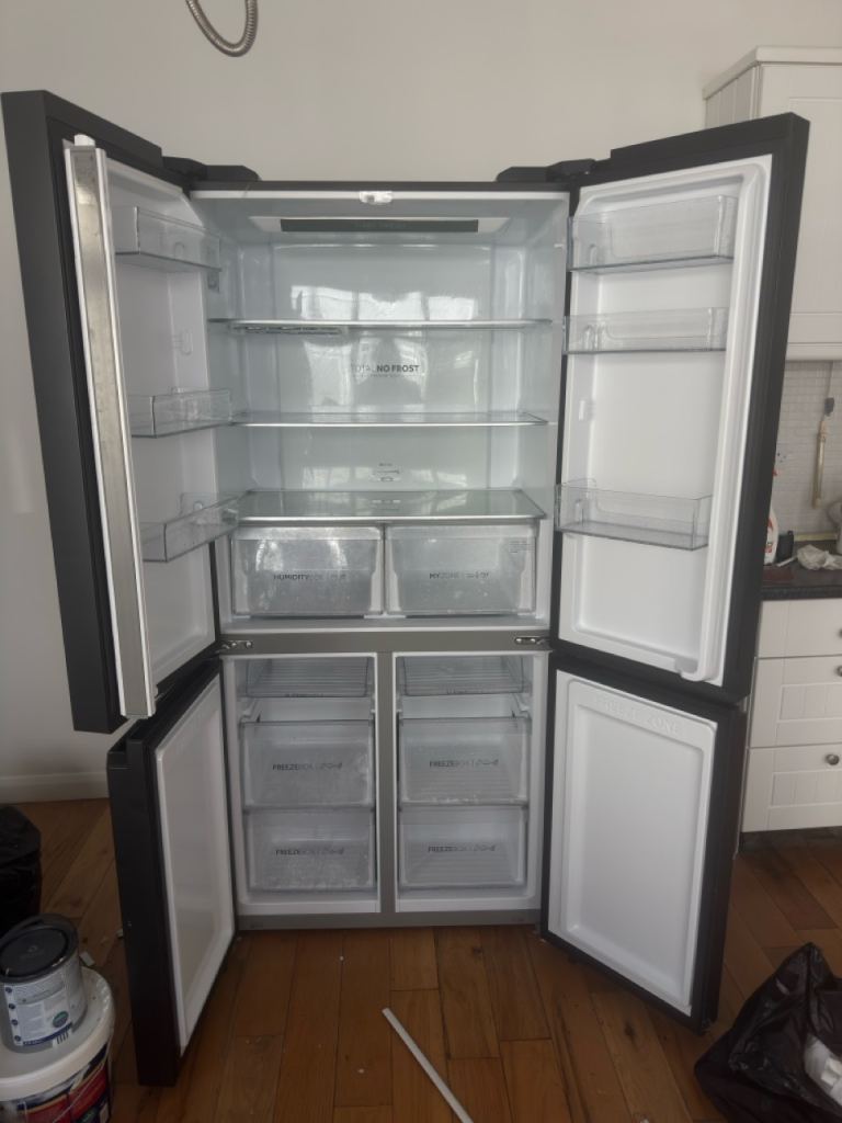HAIER Cube 90 Series 5 Fridge Freezer – Black