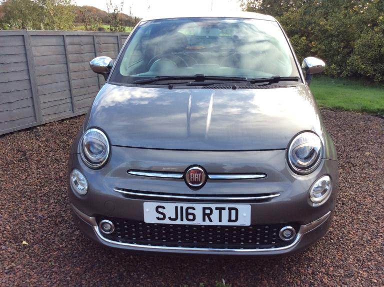 2016 Fiat 500 1.2 Lounge 3dr HATCHBACK Petrol Manual