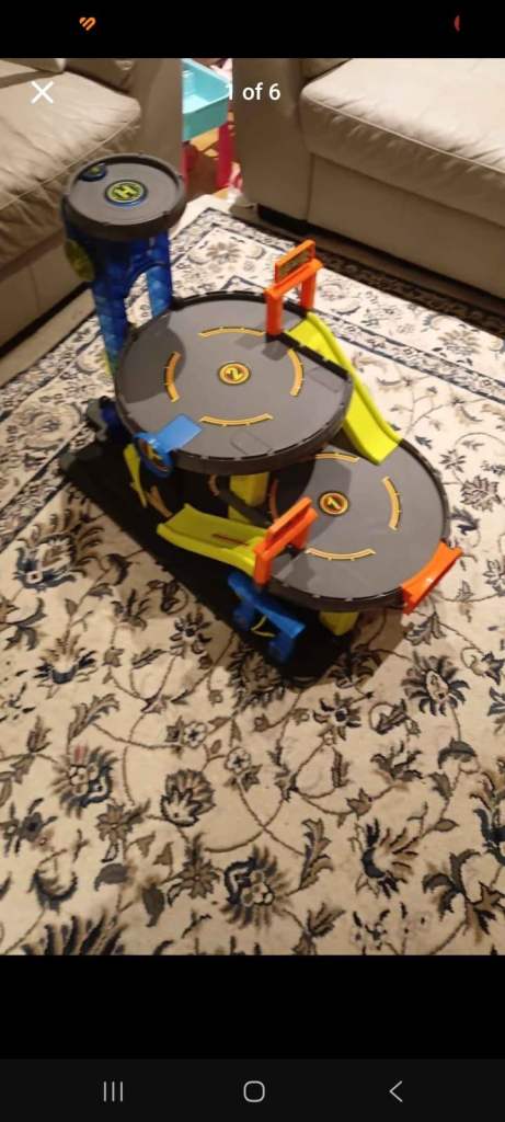 Kids' Toy Car Garage Playset - Good Condition