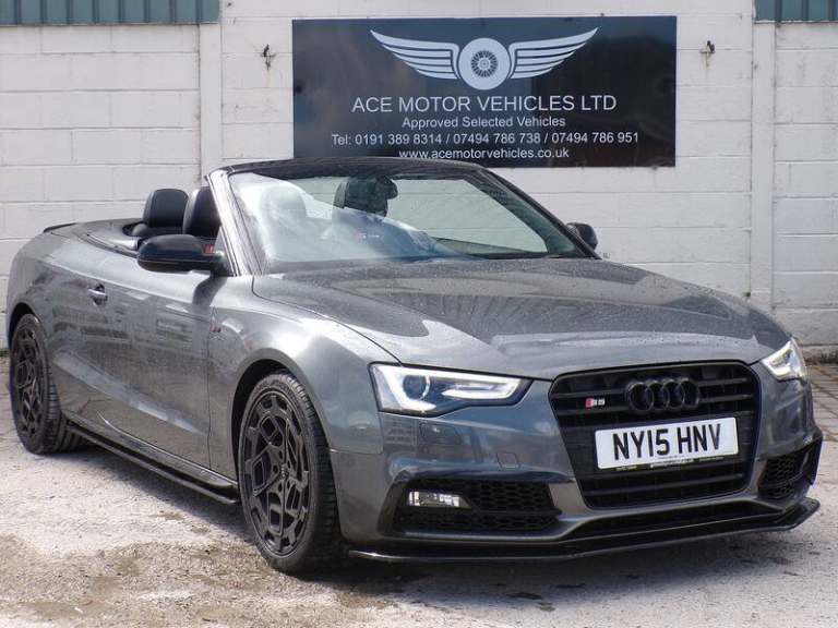 2015 Audi A5 2.0 TDI 190 S Line Spec Ed Plus 2dr Multitronic CONVERTIBLE DIESEL Automatic
