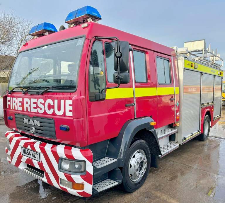 2005 MAN LE14.280 FIRE ENGINE CREW CAB 14 TON CAMPER NO ADBLUE !!33,000 MILES!!