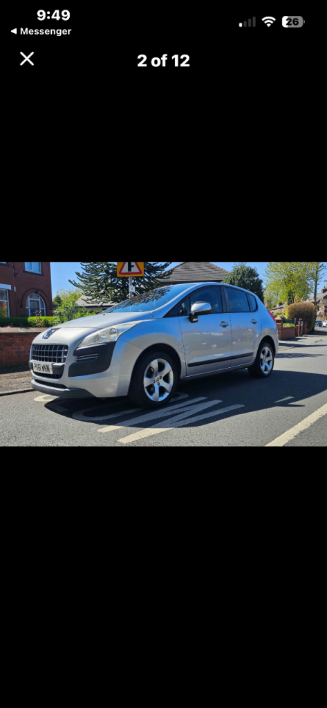 Peugeot, 3008, Hatchback, 2011, Semi-Auto, 1560 (cc), 5 doors