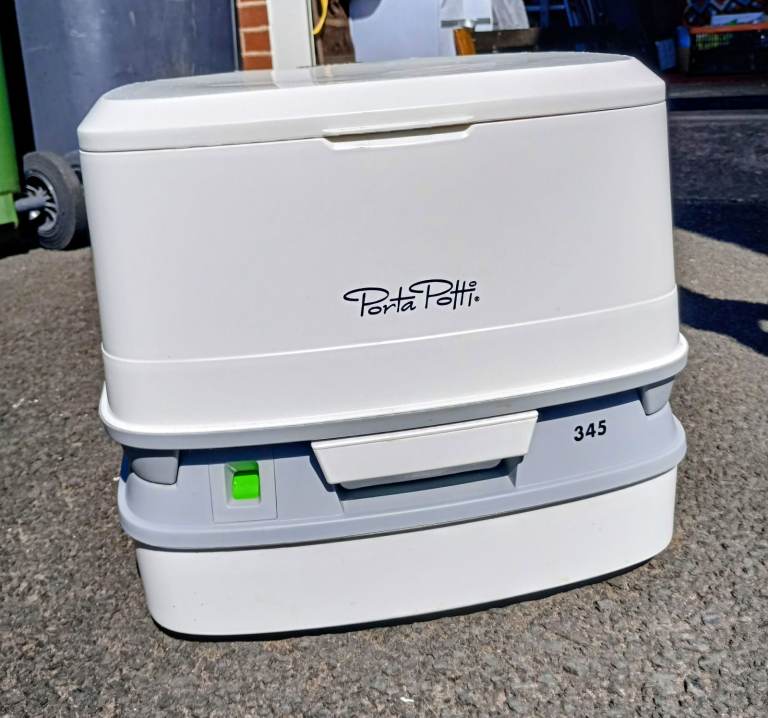 Thetford 345 Chemical toilet and Portable pop up toilet tent