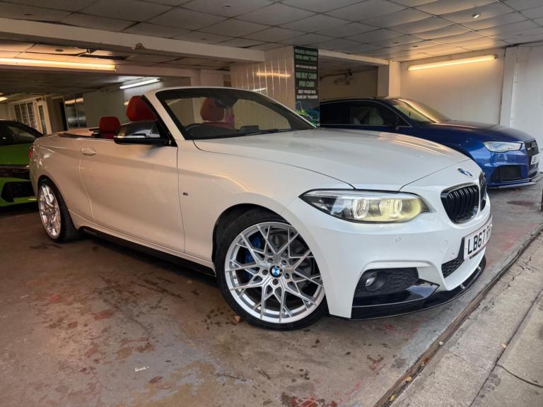 2018 BMW 2 Series 220d M Sport 2dr [Nav] Step Auto CONVERTIBLE DIESEL Automatic