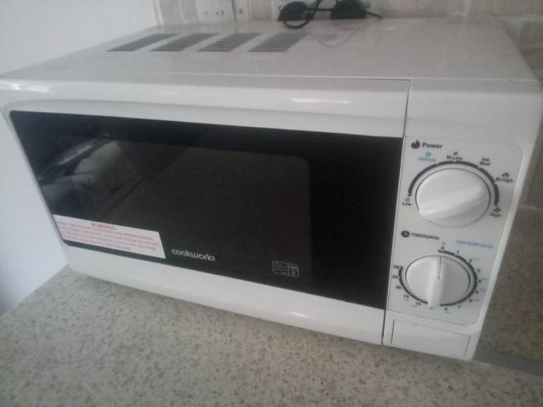 Cook works microwave 