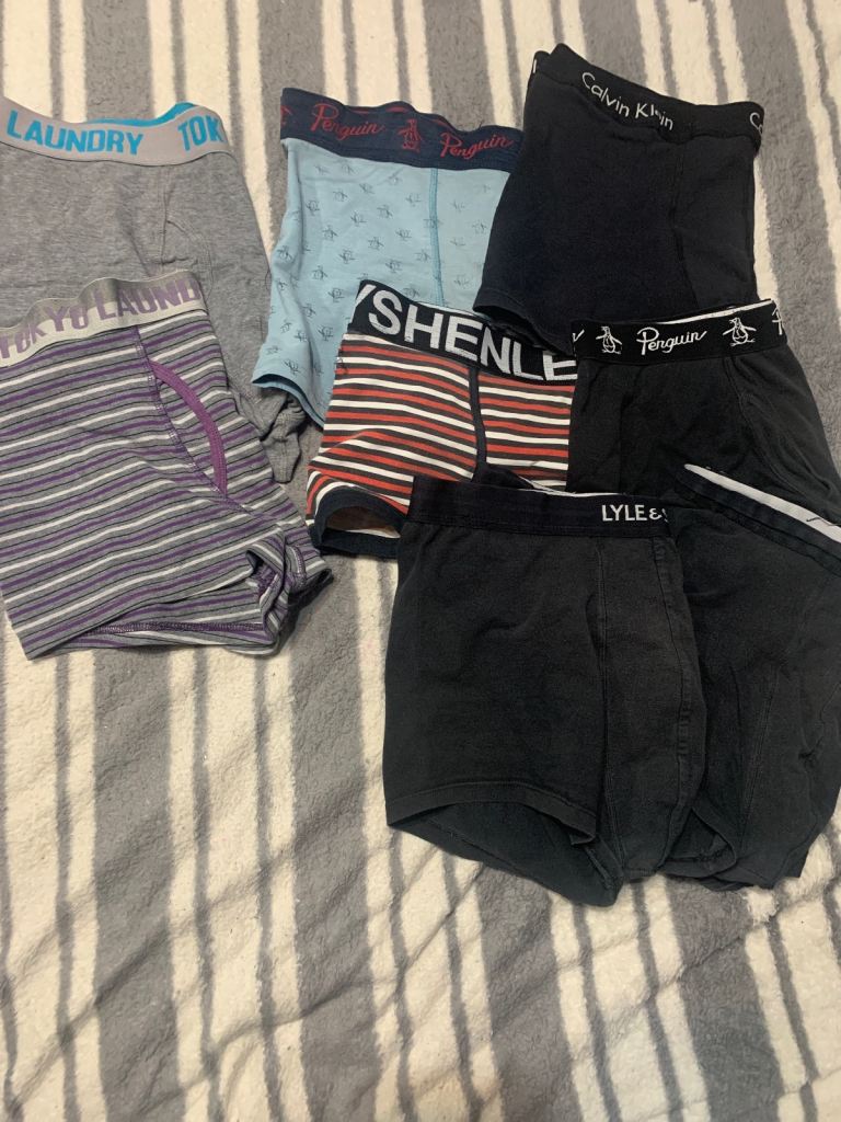 SIZE LARGE SELECTION OF MENS BOXERS