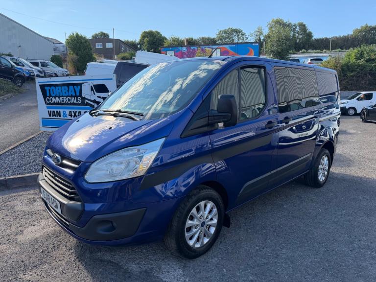 2018 Ford Transit Custom 2.0 TDCi 130ps Low Roof D/Cab Van PANEL VAN Diesel Manual