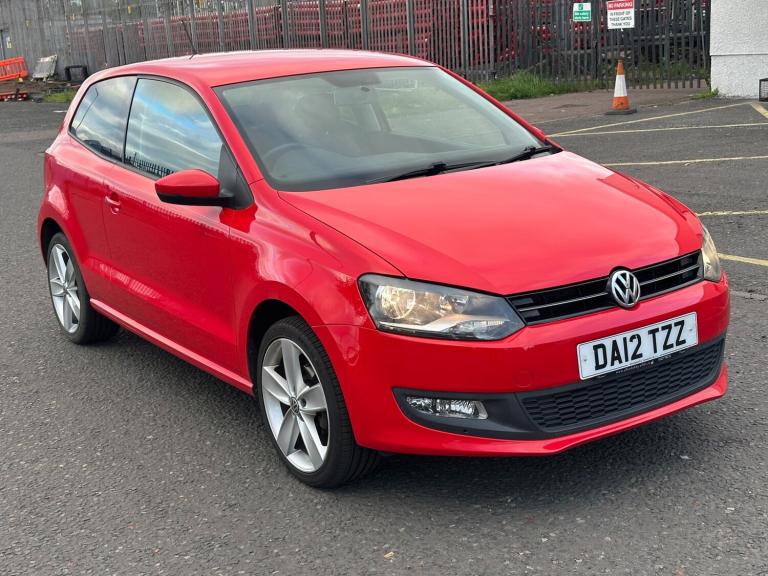 2012 Volkswagen Polo 1.2 70 Match 3dr HATCHBACK Petrol Manual