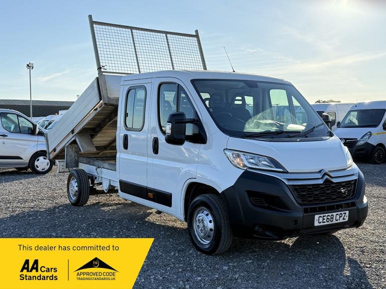 2018 Citroen Relay 2.0 BlueHDi Crew Cab Tipper 160ps Plus Tipper DIESEL Manual
