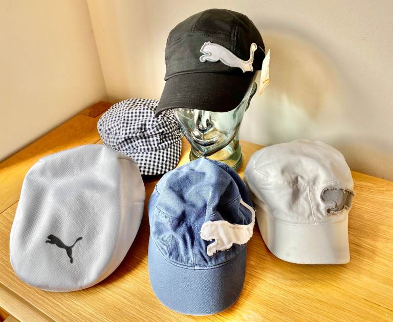 NEW and USED PUMA COBRA GOLF CAPS - from £5 to £15 - CASH ON COLLECTION ONLY 