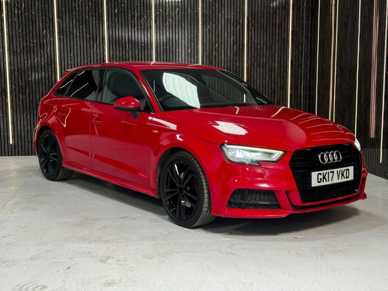 2017 Audi A3 2.0 TFSI S line Sportback S Tronic Euro 6 (s/s) 5dr HATCHBACK Petrol Automatic