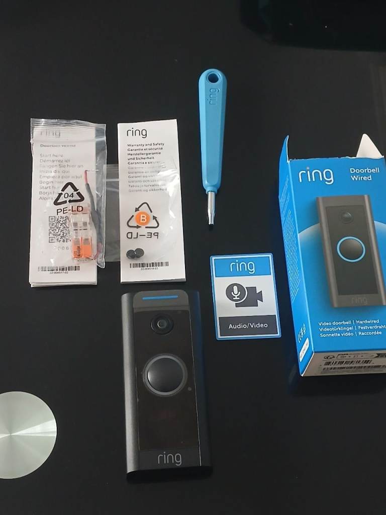 Ring Video Doorbell Wired - Brand New, Unused