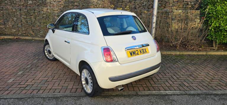 2012 FIAT 500 1.2 PETROL MANUAL > MOT 11 MARCH 2026 > MILEAGE 75K >  ULEZ-COMPLAINT