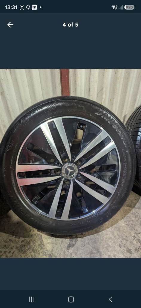 MERCEDES A CLASS ORIGINAL 17in ALLOY