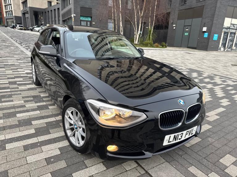 2013 BMW 1 SERIES 120D SE AUTO 2.0 DIESEL  BLACK 3dr COUPE 