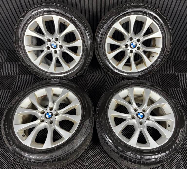 19'' GENUINE BMW X5 F15 450 X6 F16 LA  V-SPOKE ALLOY WHEELS TYRES ALLOYS