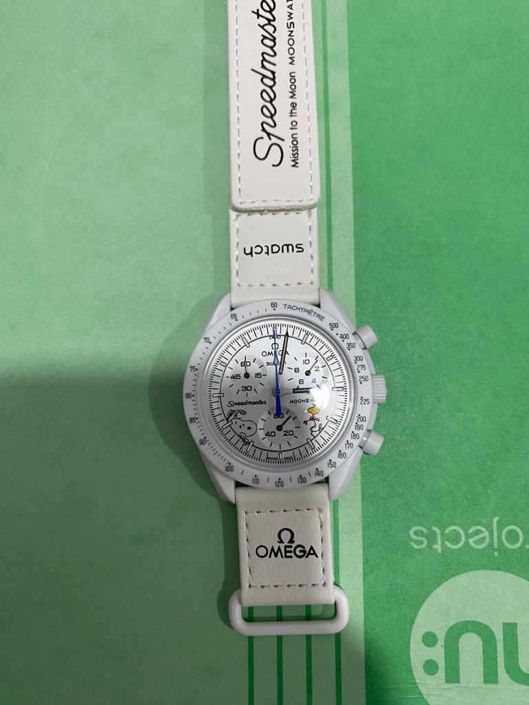 Omega x Swatch Moonswatch - Mission to Moonphase White