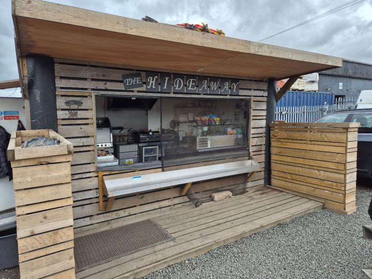 The Hideaway cooking unit + container to let — Broxburn EH52