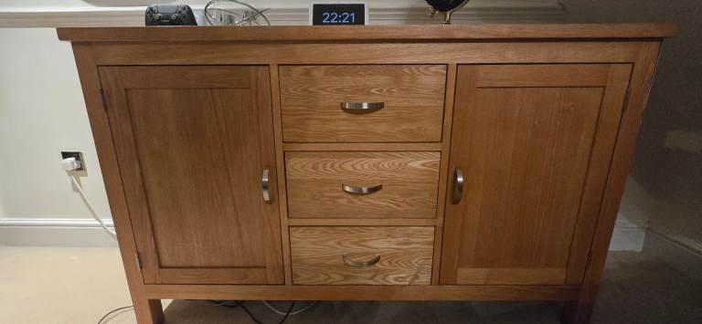 Solid Oak Sideboard