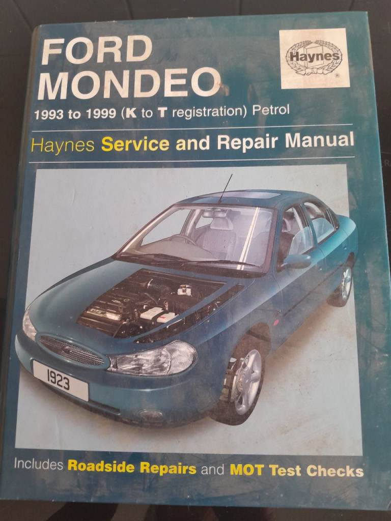 Haynes Ford Mondeo Service and Repair Manual (1993-1999 Petrol)