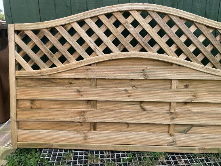 New fence panel. 6 x 3. Reduced 