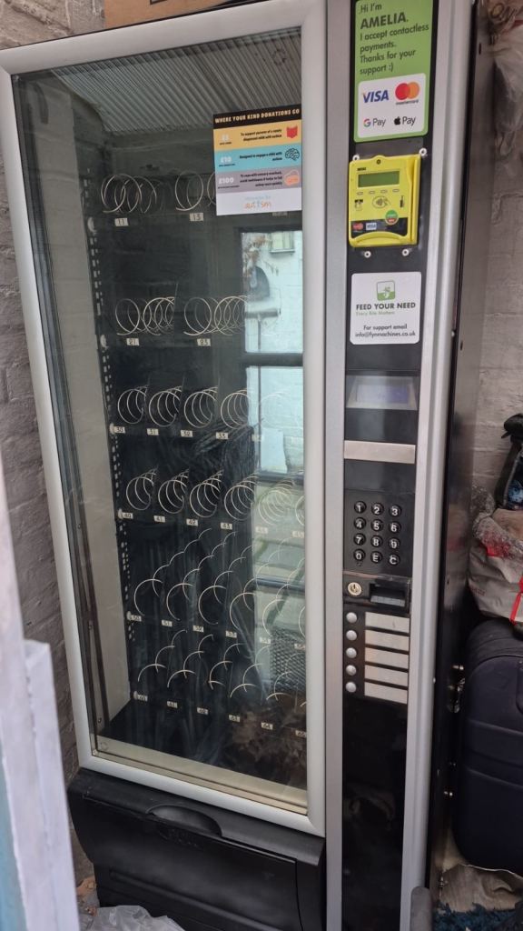 Vending Machine Snack Combination 