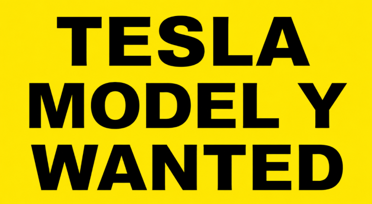 TESLA MODEL Y WANTED